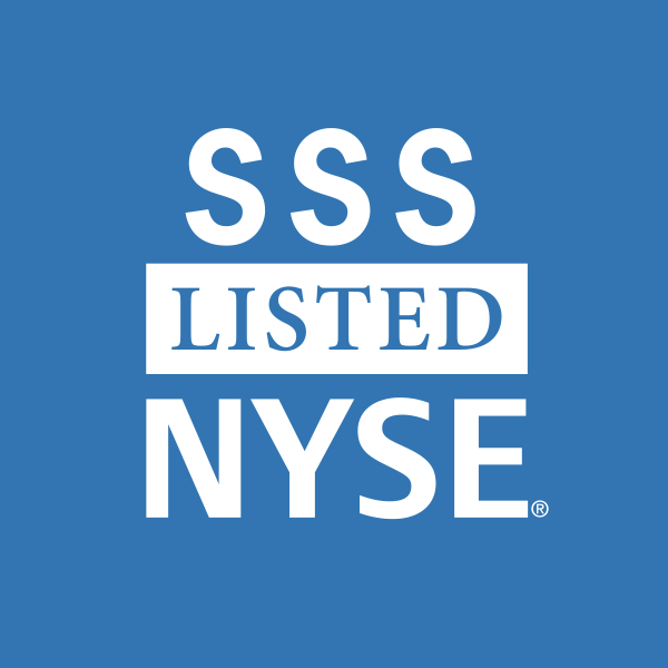 Sovran Self Storage, Inc is listed on the NYSE