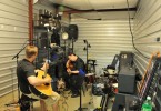 band practice in a storage unit