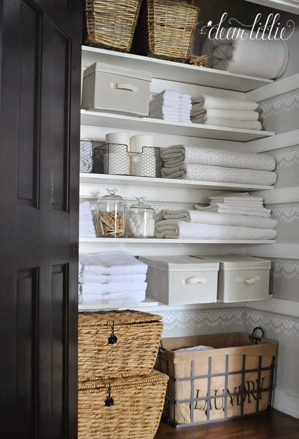 How to Add Storage in a Linen Closet 