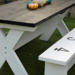 How to build a picnic table