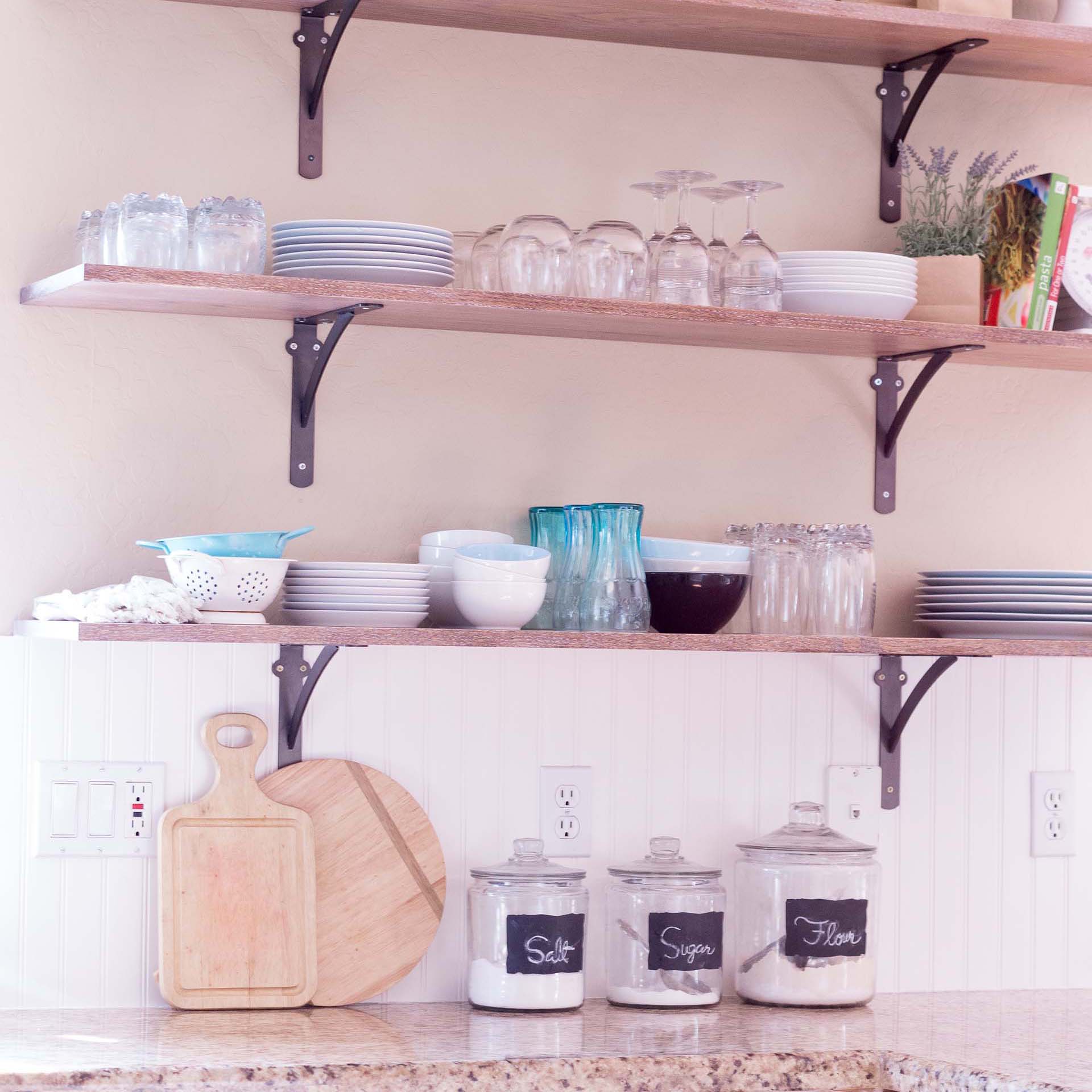 6 Creative Storage Solutions For A Kitchen With No Upper Cabinets