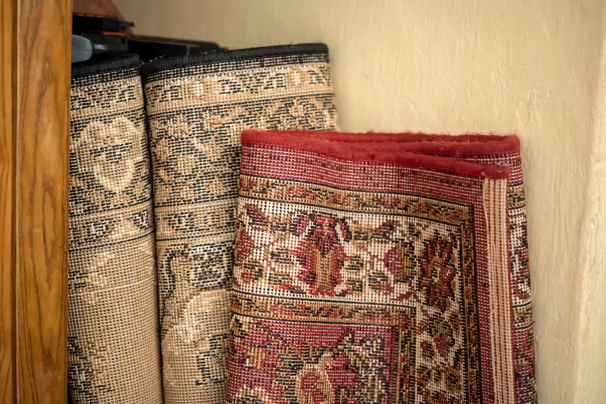 rugs in climate-controlled storage units