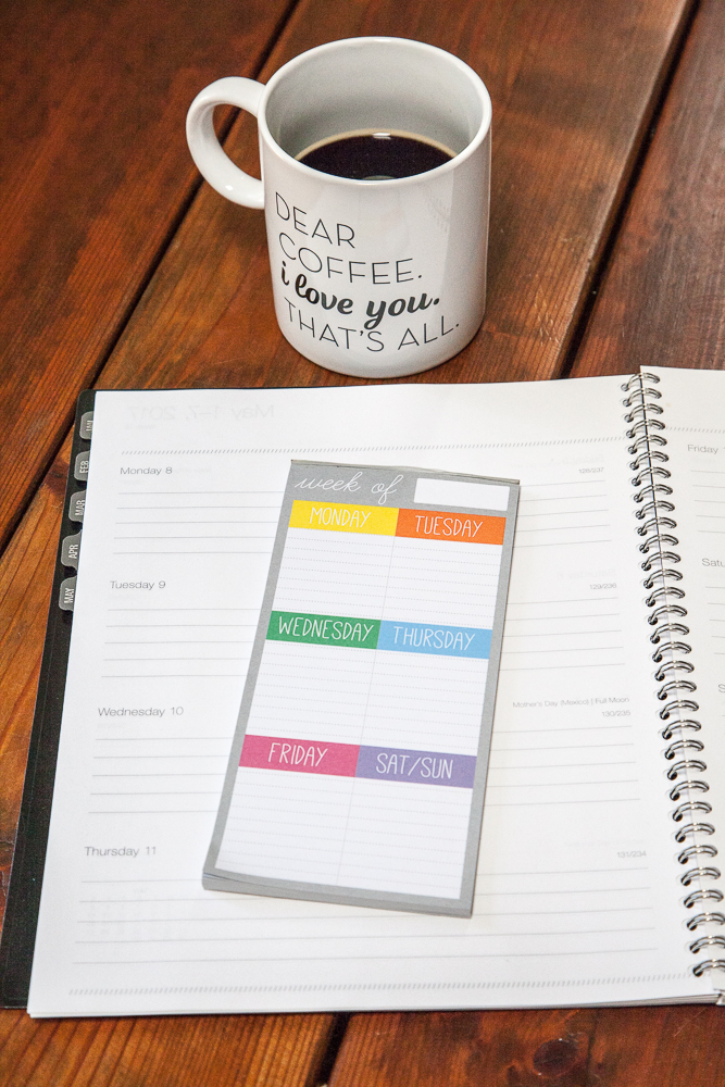 how to organize your life planner