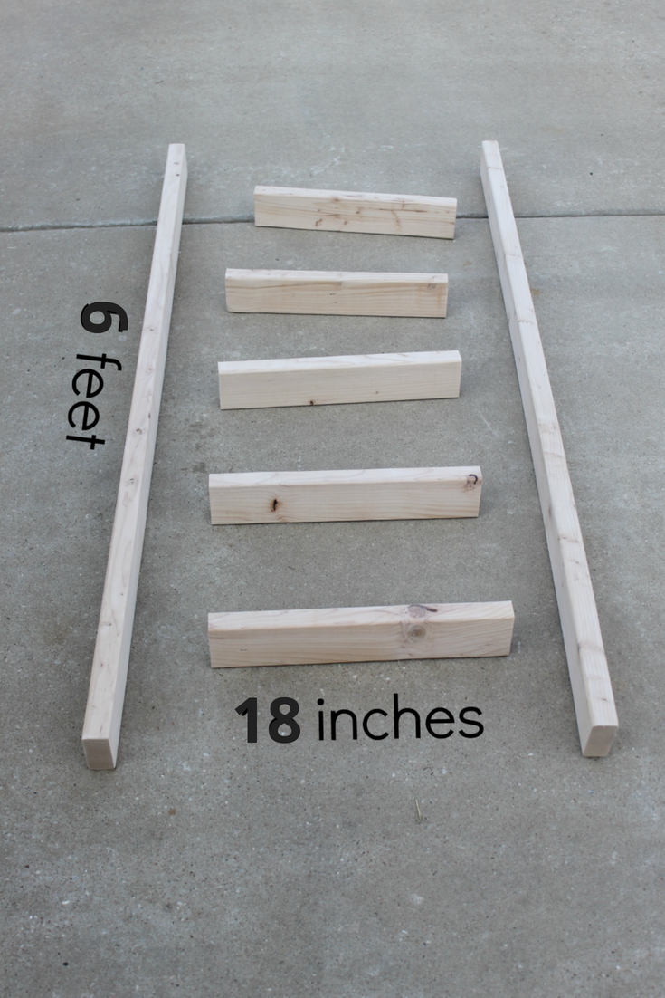 How To Make A DIY Blanket Ladder For Just 10 Life Storage Blog
