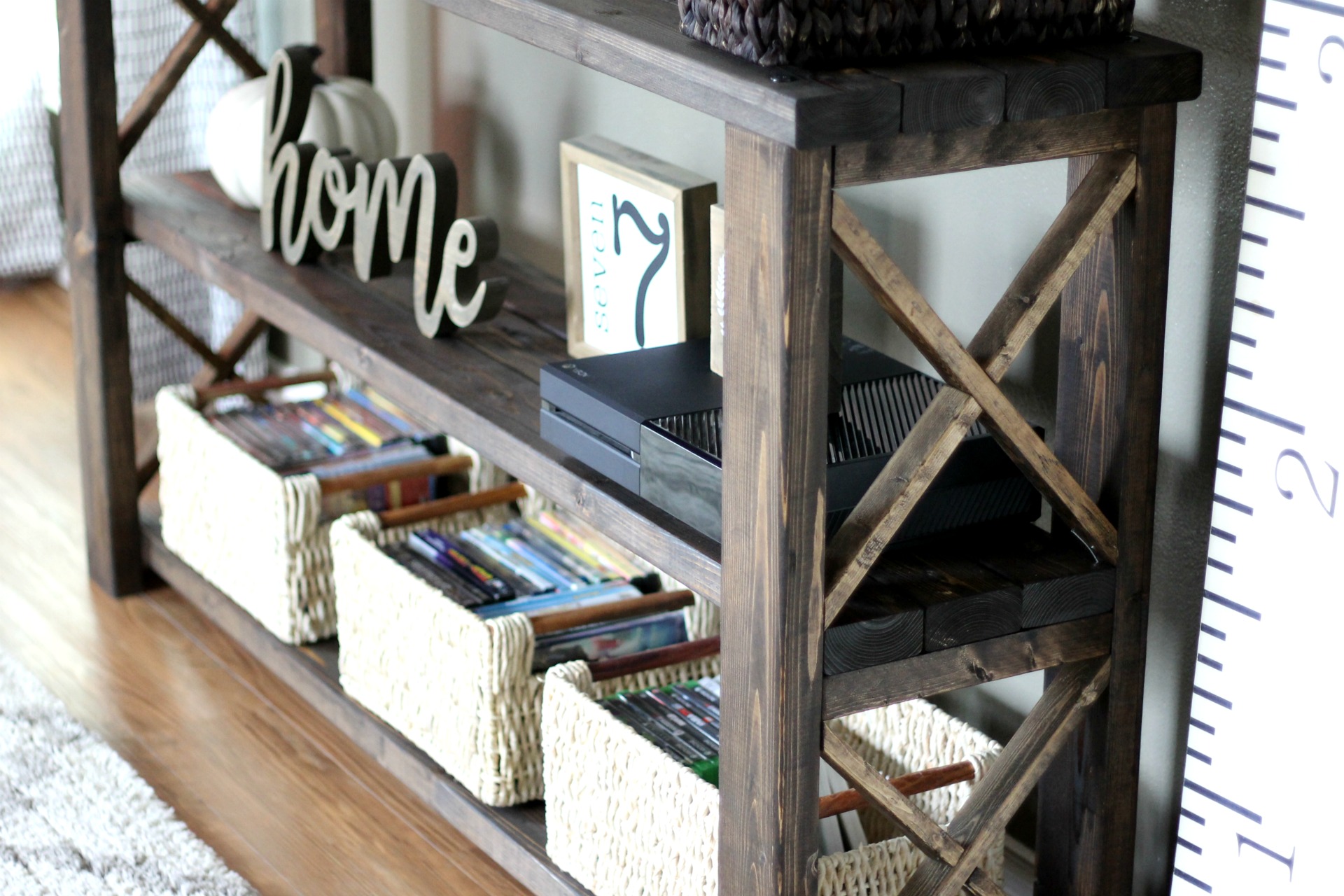 How To Build A Diy Console Table For 50 Or Less