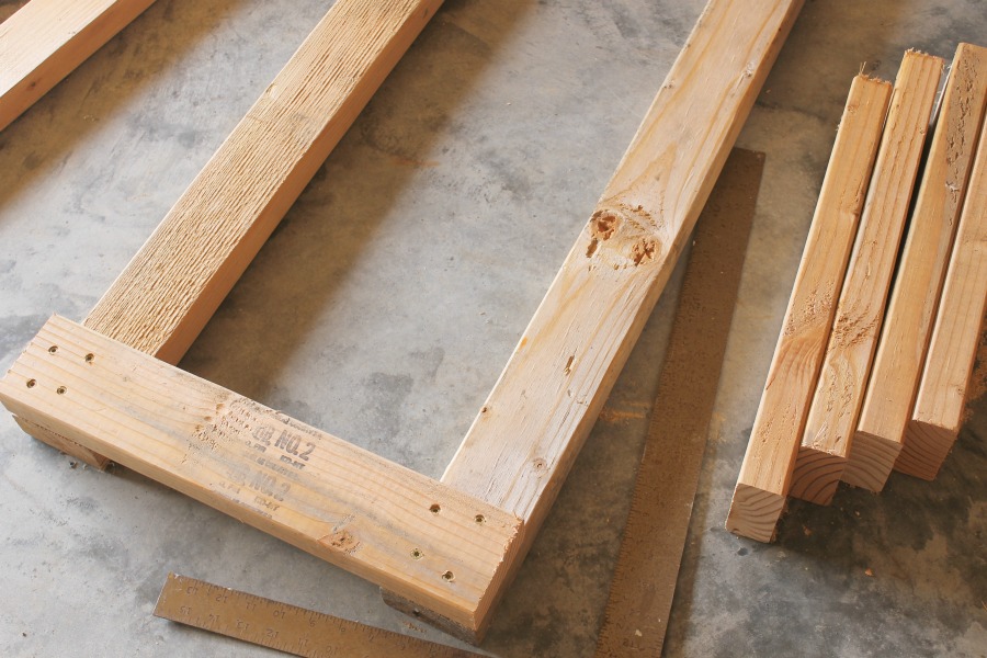 DIY Garage Storage Shelves - Use Wood Screws to Secure