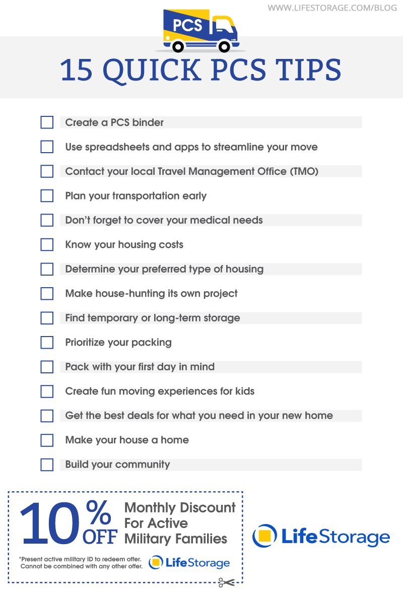 This Military PCS Checklist Will Make You More Organized