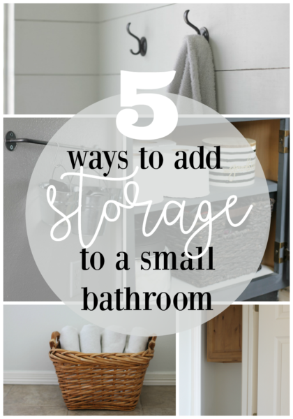 Bathroom Storage Ideas and Tips