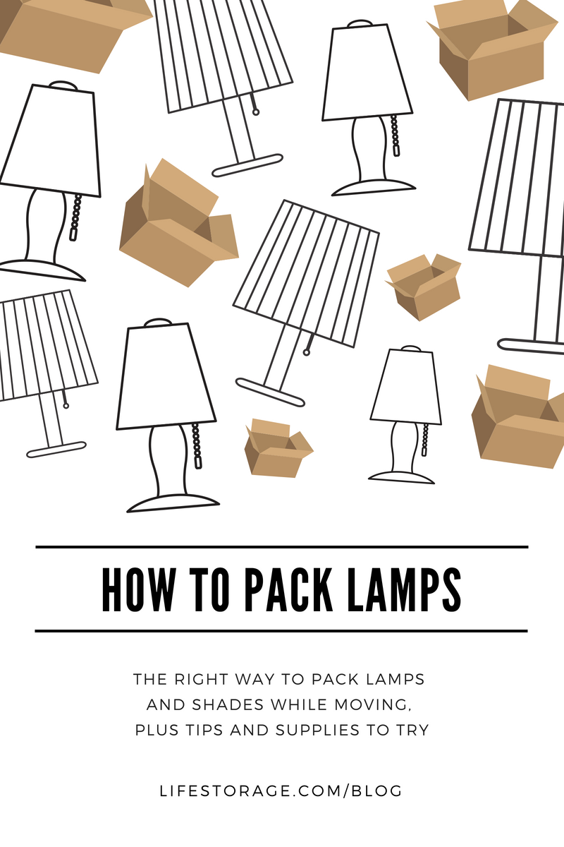 How to Pack Lamps and Lamp Shades for Moving