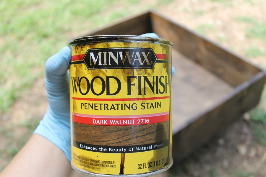 Minwax Wood Finish for Under Bed Storage DIY Boxes