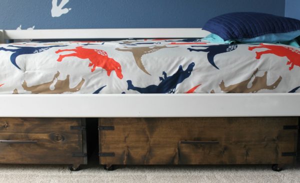 Under Bed Storage DIY Drawer Tutorial