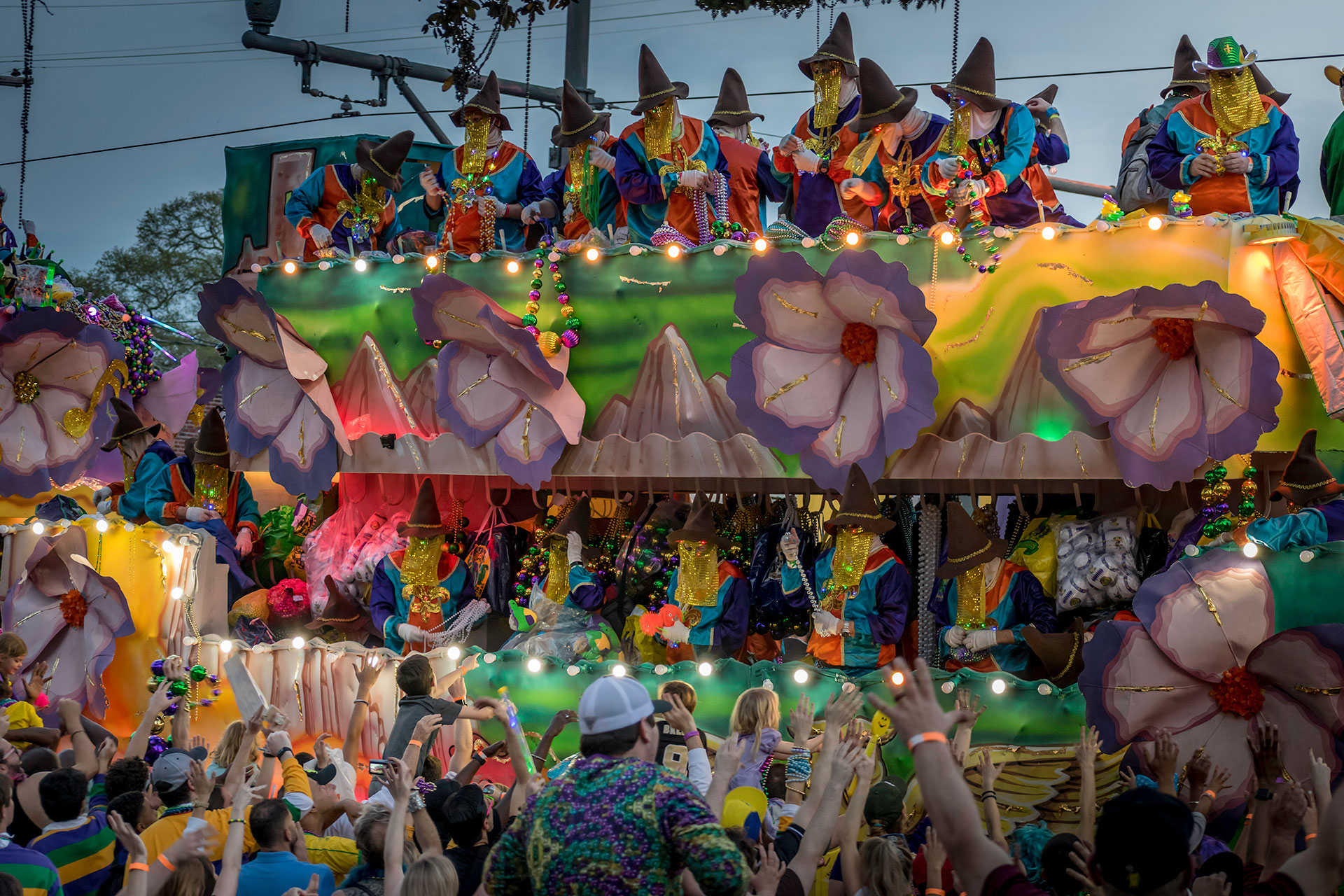 Mardi Gras Parade - Moving to New Orleans