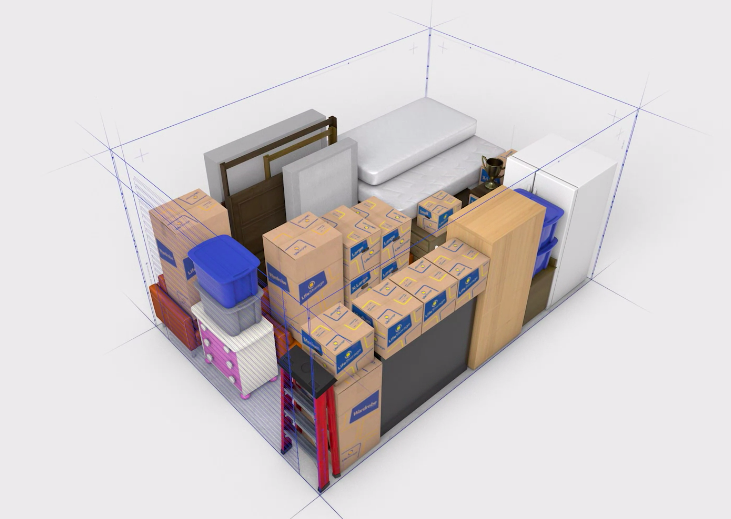 Storage unit sizes - military storage