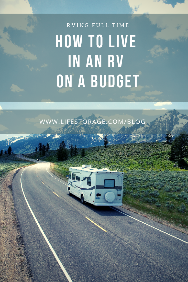 How to Live in an RV Without Going Broke - Life Storage Blog