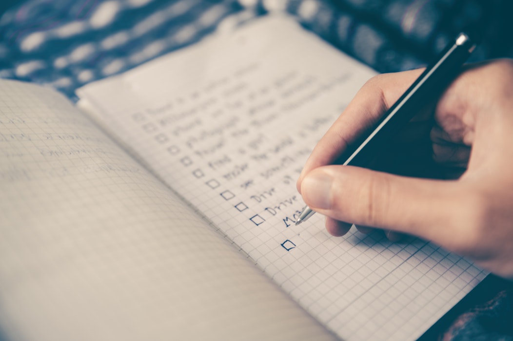 living on the road checklist
