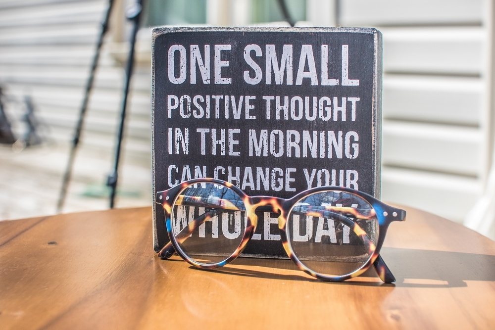 One Small Positive Thought In The Morning Can Change Your Whole Day - Moving Stress Tips