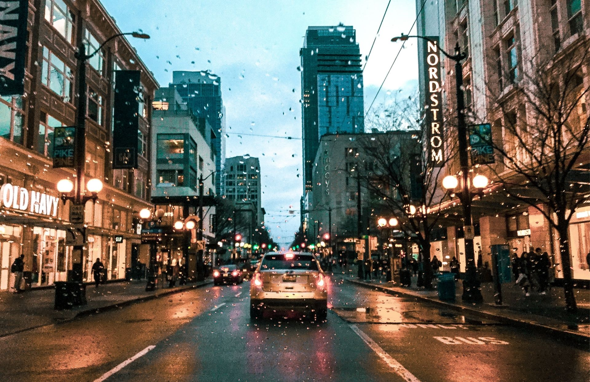 Rainy Seattle Commute - What it