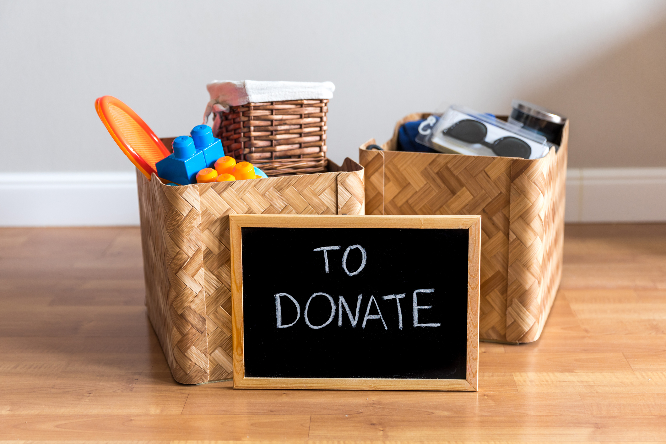 donating when downsizing