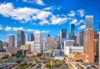 Downtown Houston skyline during the daytime. Featured image for Pros and Cons of Living in Houston.